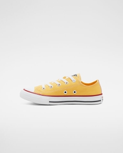 Converse Seasonal Color Chuck Taylor All Star Fiu Rövidszárú Fehér/Arany/Sötét/Piros | RGFSXOE-HU